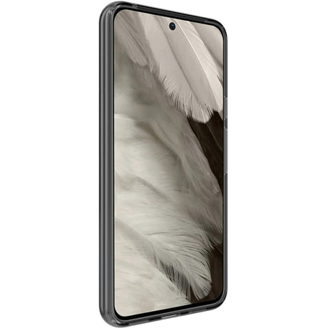 Google Pixel 8 IMAK UX-5 Series Fleksibelt Plastik Bagside Cover - Mørk Gennemsigtig