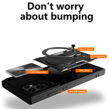 Samsung Galaxy S22 Ultra - EIDERWOOD Håndværker Cover m. Kickstand & Cam Slider - Rød