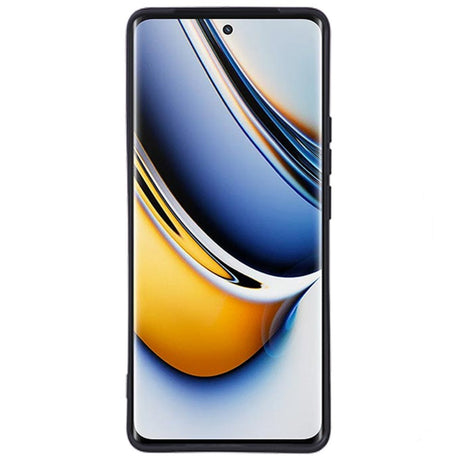 EIDERWOOD Realme 11 Pro+ 5G / 11 Pro 5G Fleksibelt TPU Plastik Bagside Cover - Sort