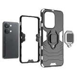 OnePlus Nord 3 (5G) Hybrid Håndværker Bagside Cover m. Magnetisk Kickstand - Sort