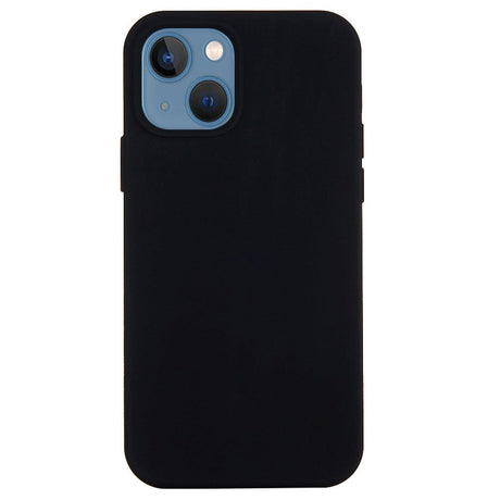 iPhone 15 Plus Liquid Silikone Bagside Cover - Sort