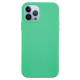 iPhone 15 Pro Liquid Silikone Bagside Cover - Grøn