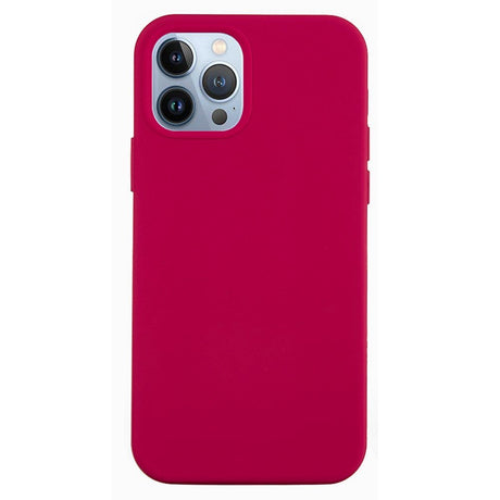 iPhone 15 Pro Liquid Silikone Bagside Cover - Rose