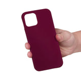 iPhone 15 Pro Liquid Silikone Bagside Cover - Vinrød