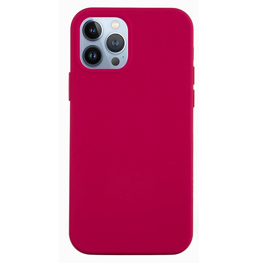 iPhone 15 Pro Max Liquid Silikone Bagside Cover - Rose