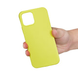 iPhone 15 Pro Max Liquid Silikone Bagside Cover - Gul