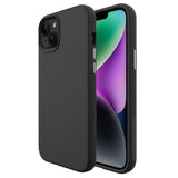 iPhone 15 Plus Plastik Håndværker Bagside Cover - Sort