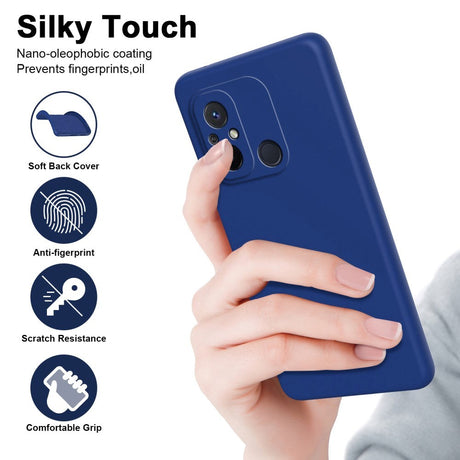 Xiaomi Redmi 12C Fleksibelt Plastik Bagside Cover - Lilla