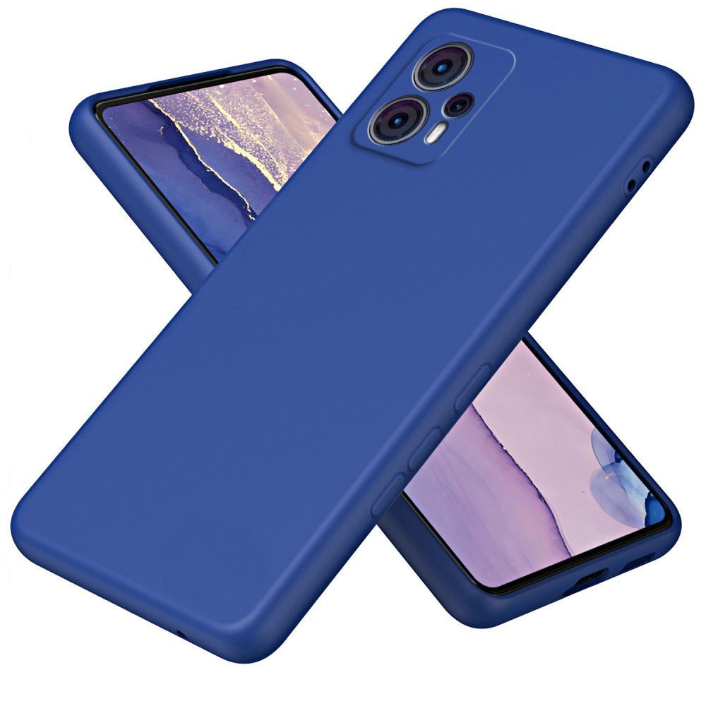 EIDERWOOD Motorola Moto G13 / G23 Liquid Silikone Bagside Cover - Blå