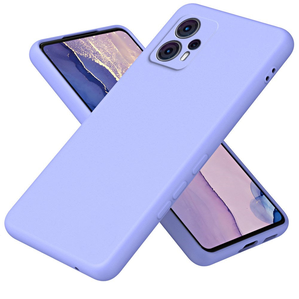 EIDERWOOD Motorola Moto G13 / G23 Liquid Silikone Bagside Cover - Lilla