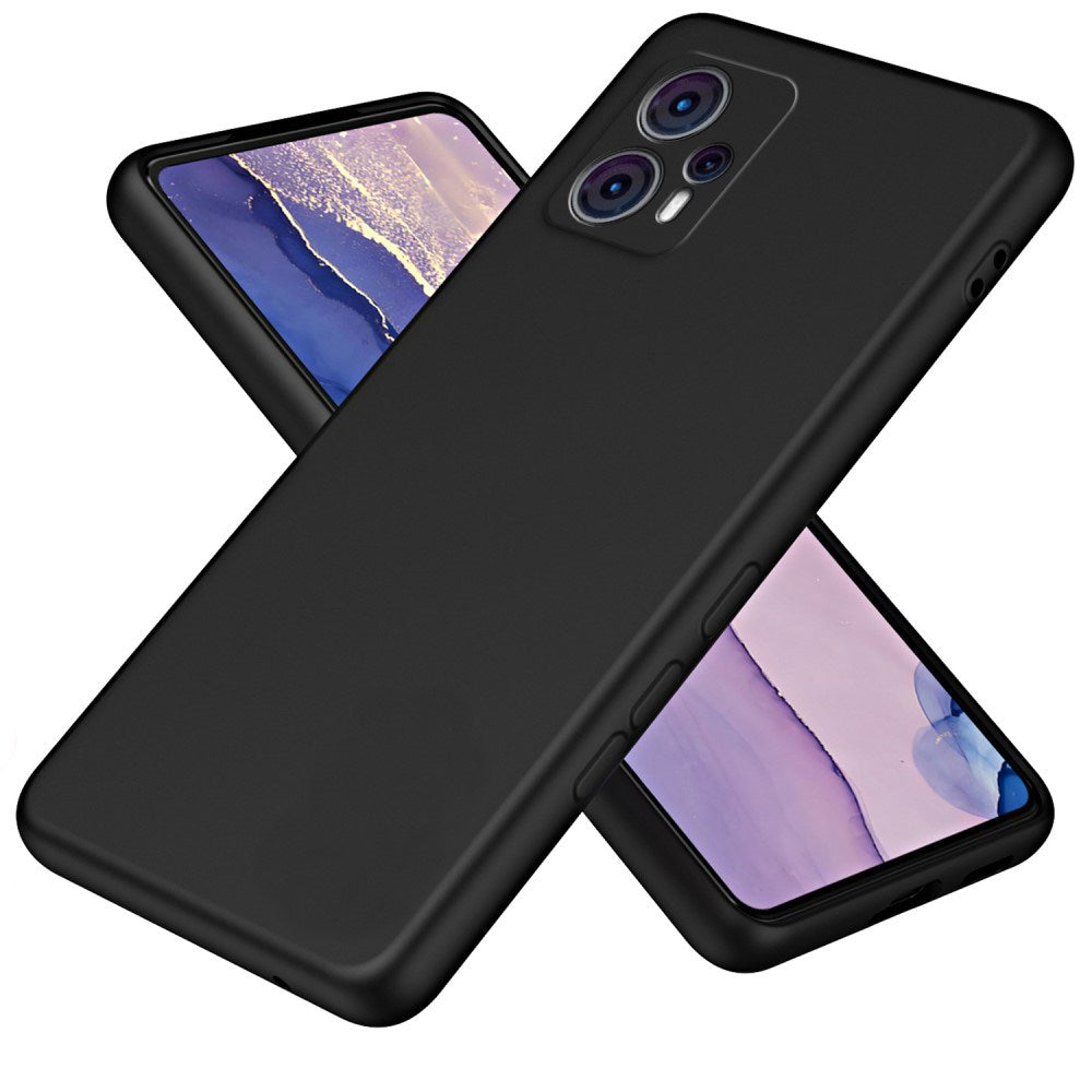 EIDERWOOD Motorola Moto G13 / G23 Liquid Silikone Bagside Cover - Sort