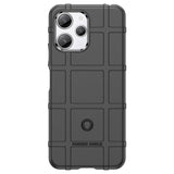 Xiaomi Redmi 12 (4G) / 12 (5G) / Poco M6 Pro (5G) Rugged Shield Series Håndværker Bagside Cover - Sort