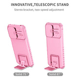 EIDERWOOD Motorola Moto G42 Håndværker Bagside Cover m. Kickstand & Cam Slider - Pink