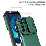 EIDERWOOD Motorola Moto G42 Håndværker Bagside Cover m. Kickstand & Cam Slider - Grøn