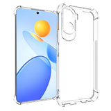 Honor 90 Lite Fleksibelt Plastik Bagside Cover - Gennemsigtig