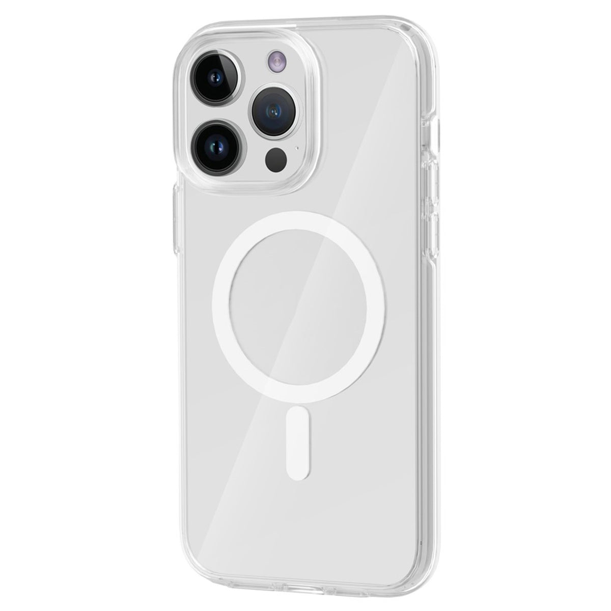 iPhone 15 Pro Max EIDERWOOD Hybrid Plastik Bagside Cover - MagSafe Kompatibel - Gennemsigtig
