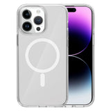 iPhone 15 Pro Max EIDERWOOD Hybrid Plastik Bagside Cover - MagSafe Kompatibel - Gennemsigtig