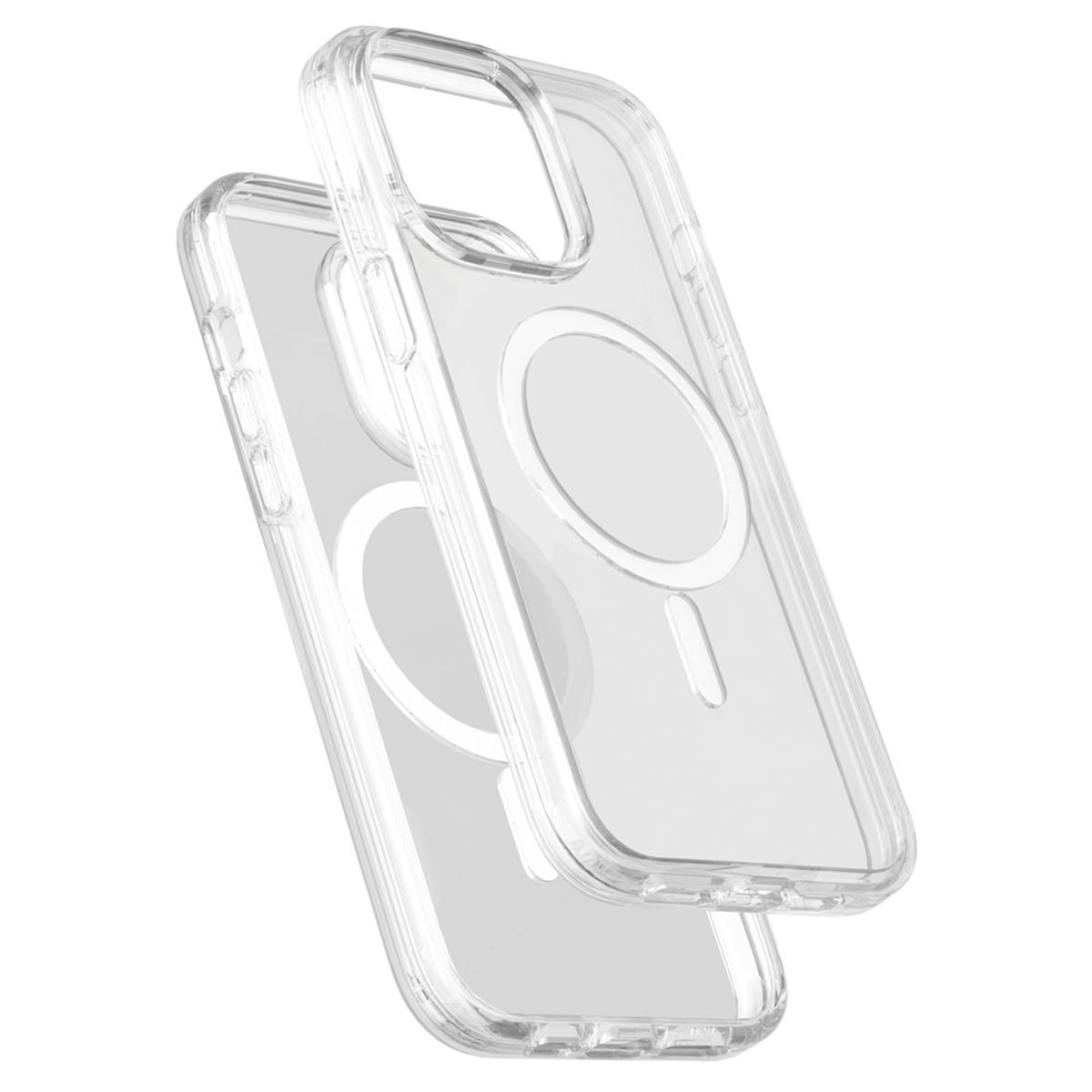 iPhone 15 Pro Max EIDERWOOD Hybrid Plastik Bagside Cover - MagSafe Kompatibel - Gennemsigtig