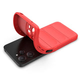 Xiaomi Redmi 12 (4G) Fleksibelt Plastik Bagside Cover - Rød