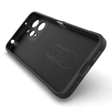 Xiaomi Redmi 12 (4G) Fleksibelt Plastik Bagside Cover - Mørkegrå