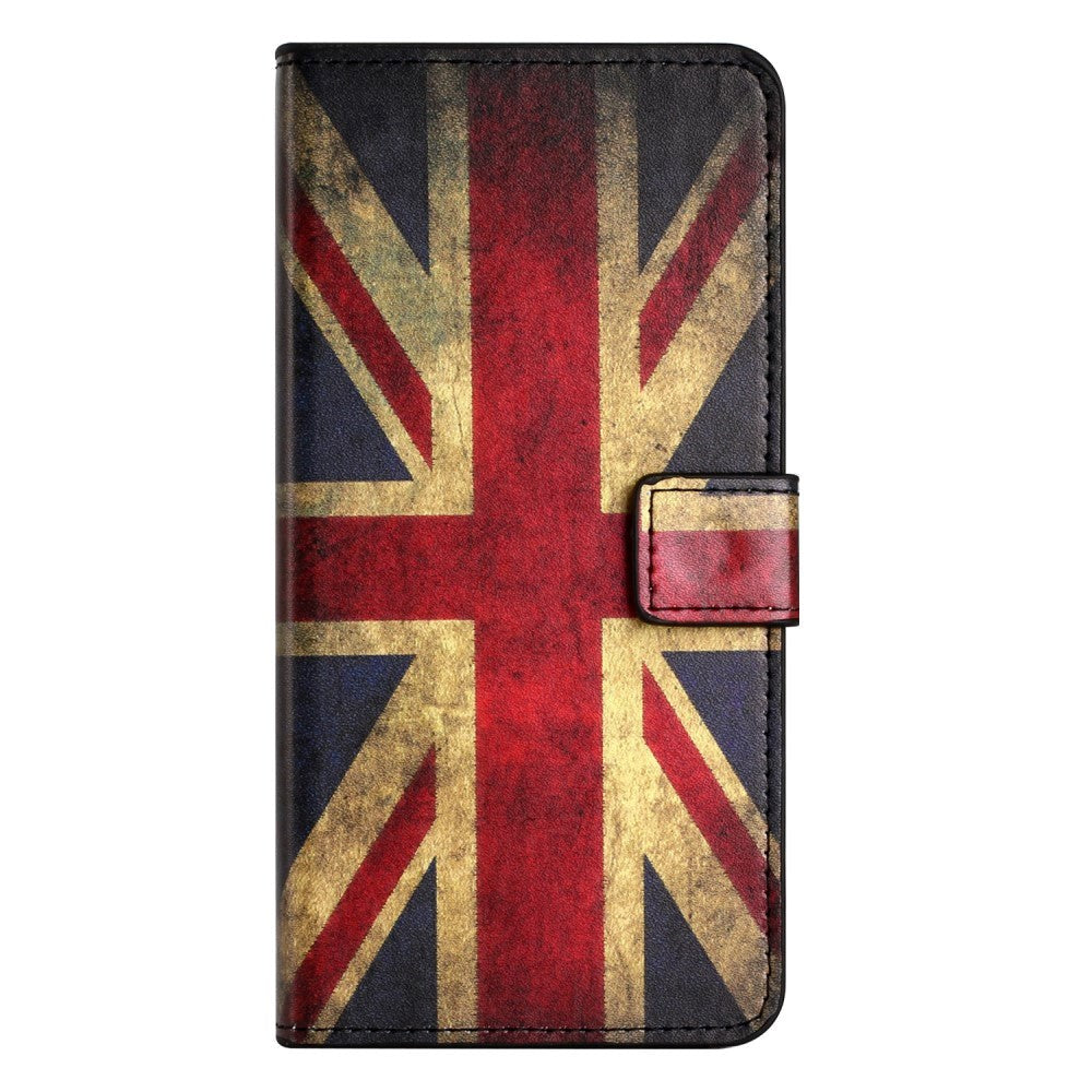 Samsung Galaxy A25 (5G) Læder Flip Cover m. Pung & Ståfunktion - Union Jack