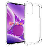 Nokia G42 Shock-Proof Fleksibel Plastik Bagside Cover - Gennemsigtig