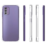 Nokia G42 Shock-Proof Fleksibel Plastik Bagside Cover - Gennemsigtig