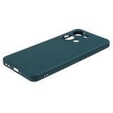 OnePlus Nord 3 5G Fleksibelt Plastik Bagside Cover - Army Grøn