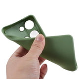 OnePlus Nord 3 5G Fleksibelt Plastik Bagside Cover - Grøn