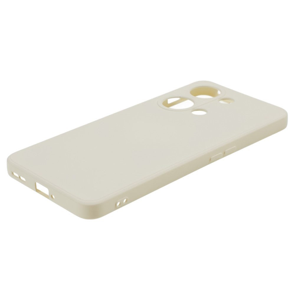 OnePlus Nord 3 5G Fleksibelt Plastik Bagside Cover - Hvid
