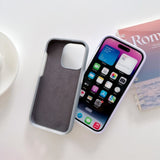 iPhone 15 Pro Jelly Silikone Bagside Cover - Grå