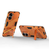 Honor 90 Lite Hybrid Håndværker Bagside Cover m. Kickstand - Orange