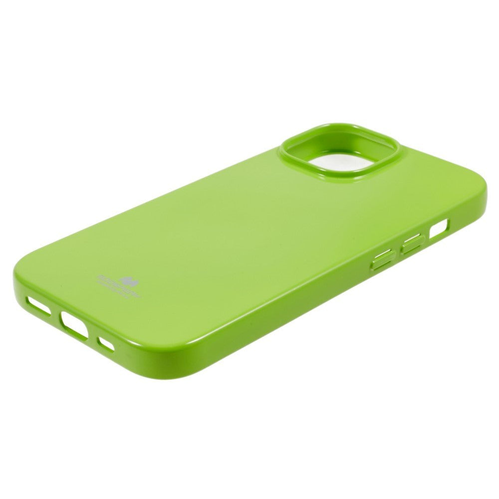 GOOSPERY iPhone 15 Fleksibelt Plastik Cover - Grøn