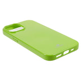 GOOSPERY iPhone 15 Fleksibelt Plastik Cover - Grøn