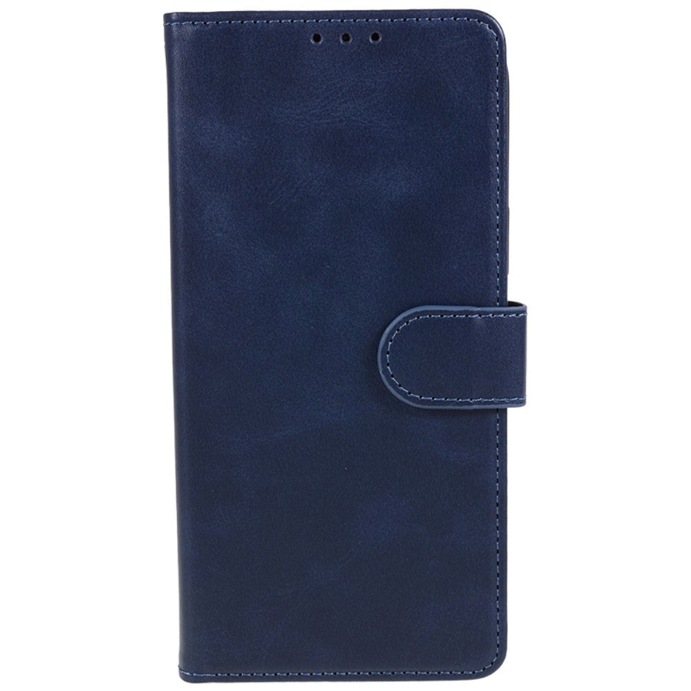 Samsung Galaxy M34 (5G) / F34 (5G) Læder Flip Cover m. Pung og Strop - Blå