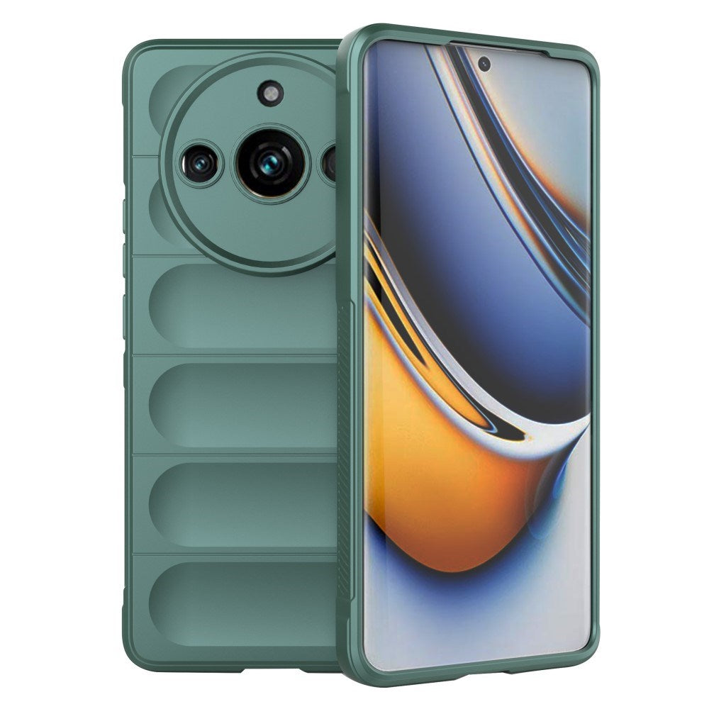 EIDERWOOD Realme 11 Pro+ 5G / 11 Pro 5G Fleksibelt Plastik Bagside Cover - Grøn