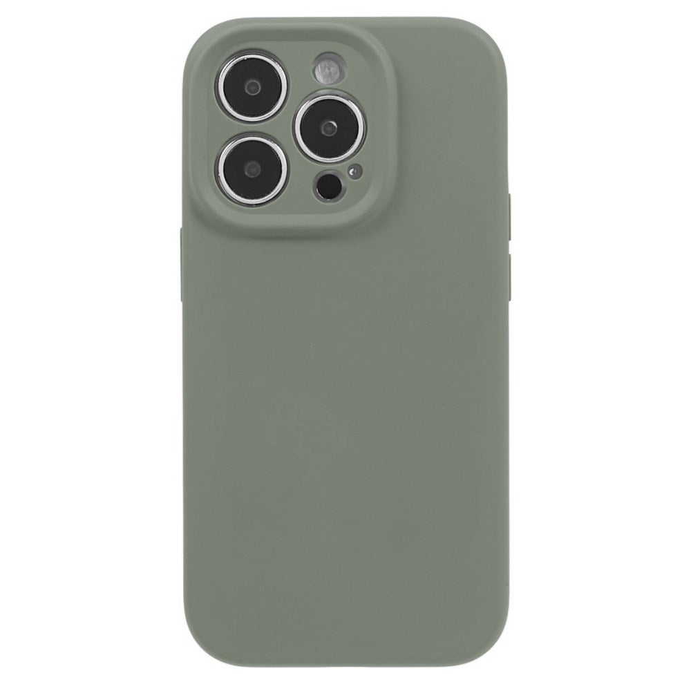EIDERWOOD iPhone 13 Pro Hybrid Silikone Bagside Cover - Lysegrøn