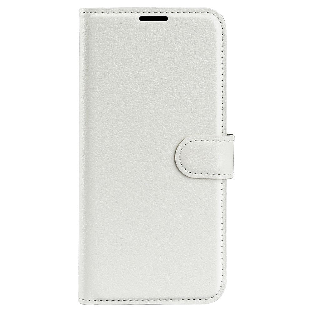 Samsung Galaxy M34 (5G) / F34 (5G) Litchi Læder Flip Cover m. Pung - Hvid