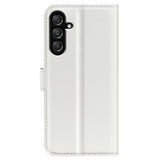 Samsung Galaxy M34 (5G) / F34 (5G) Litchi Læder Flip Cover m. Pung - Hvid