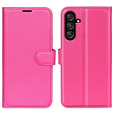 Samsung Galaxy M34 (5G) / F34 (5G) Litchi Læder Flip Cover m. Pung - Lyserød