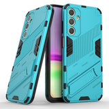 Samsung Galaxy A25 (5G) Hybrid Håndværker Bagside Cover m. Kickstand - Blå