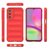 Samsung Galaxy A25 (5G) Fleksibelt Plastik Bagside Cover - Rød