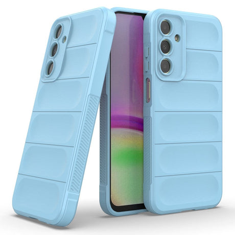 Samsung Galaxy A25 (5G) Fleksibelt Plastik Bagside Cover - Lyseblå