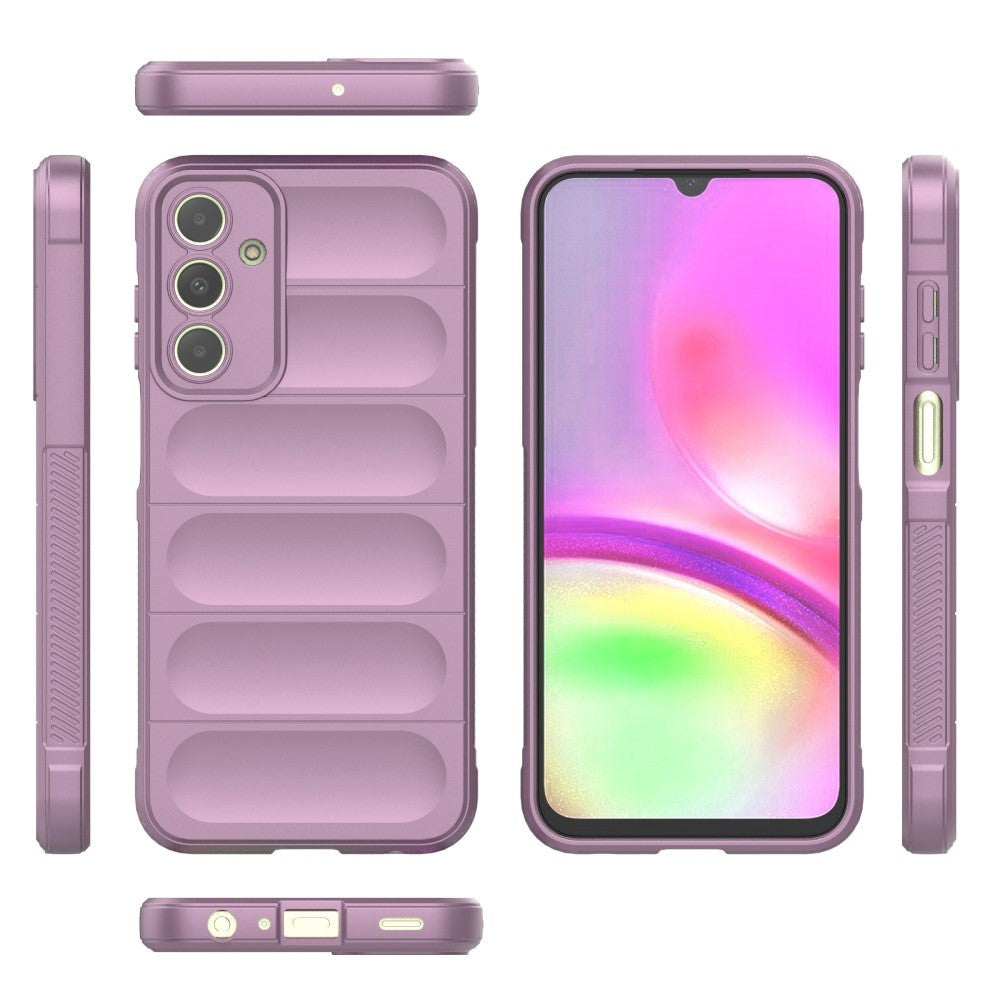 Samsung Galaxy A25 (5G) Fleksibelt Plastik Bagside Cover - Lilla