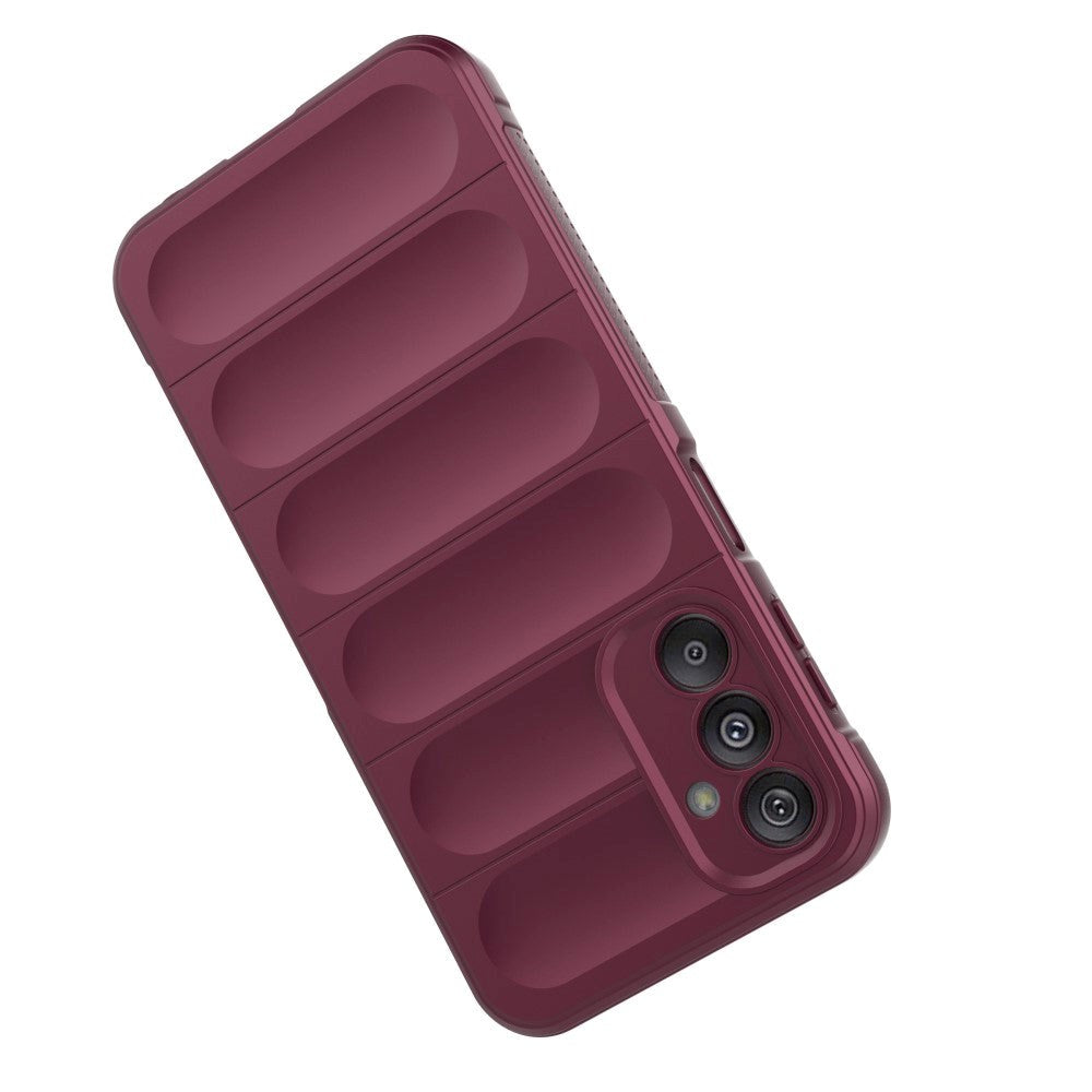 Samsung Galaxy M34 (5G) / F34 (5G) Fleksibelt Plastik Bagside Cover - Vinrød