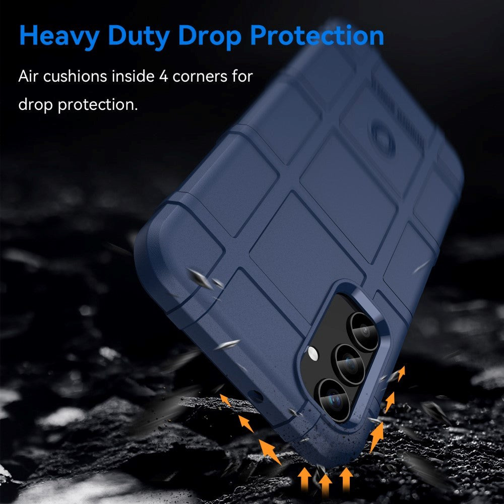 Samsung Galaxy A25 (5G) Rugged Shield Series Håndværker Bagside Cover - Blå