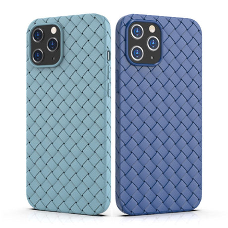 iPhone 15 Pro Fleksibelt Plastik Bagside Cover - Flet Design - Lilla