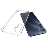 Samsung Galaxy M34 (5G) / F34 (5G) Drop-Proof Fleksibelt Plastik Bagside Cover - Gennemsigtig