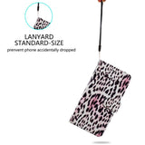 Honor 90 Lite Kunstlæder Flip Cover m. Pung og Strop - Leopard