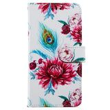 Honor 90 Lite Kunstlæder Flip Cover m. Pung og Strop - Blomster